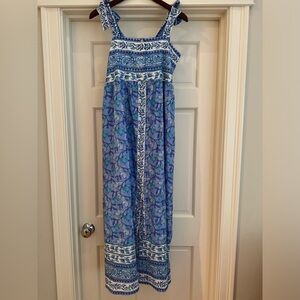 Indu maxi block print dress M